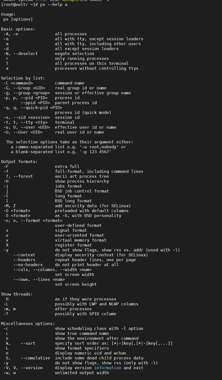 Linux Ps Top Free命令 正儿八经